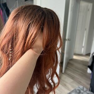 Auburn Wavy Hair Extension
